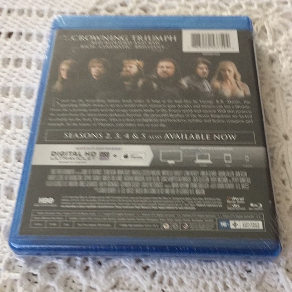 Sealed New Game of Thrones Blu-Ray Season One - Picture 2 of 3